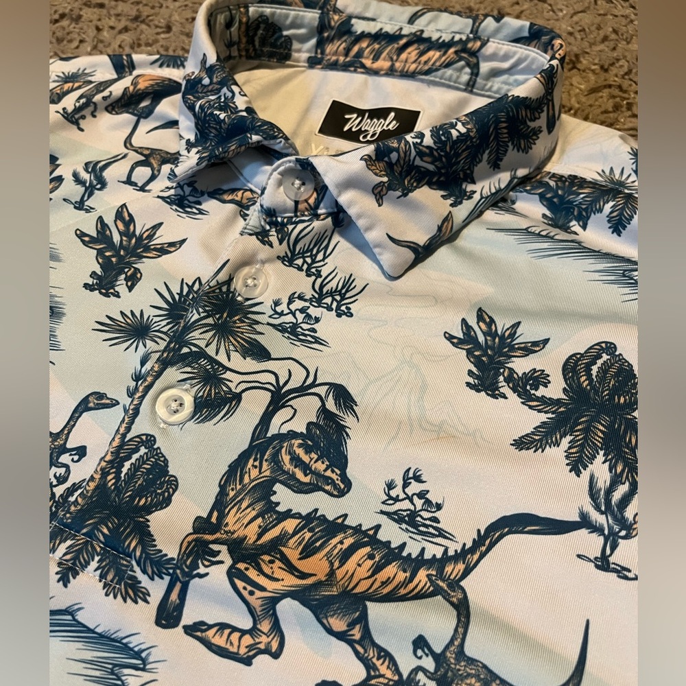 Waggle “Land Before Golf” Polo